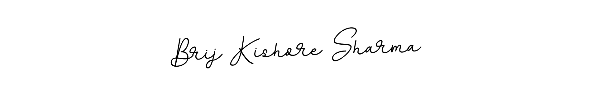 How to make Brij Kishore Sharma signature? BallpointsItalic-DORy9 is a professional autograph style. Create handwritten signature for Brij Kishore Sharma name. Brij Kishore Sharma signature style 11 images and pictures png