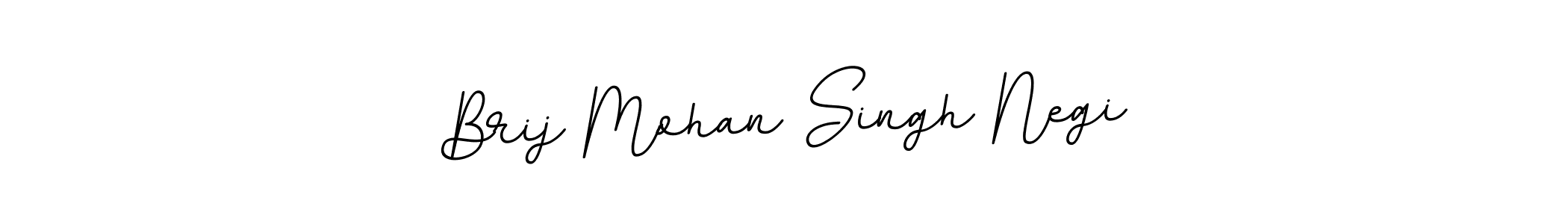 Use a signature maker to create a handwritten signature online. With this signature software, you can design (BallpointsItalic-DORy9) your own signature for name Brij Mohan Singh Negi. Brij Mohan Singh Negi signature style 11 images and pictures png