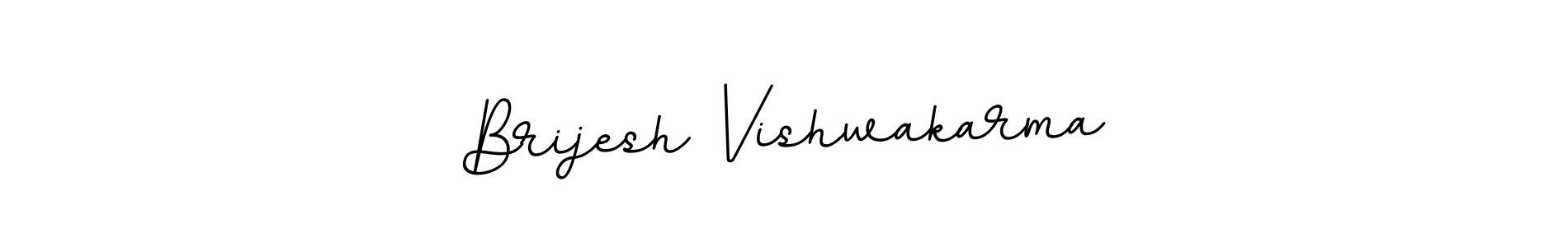 You should practise on your own different ways (BallpointsItalic-DORy9) to write your name (Brijesh Vishwakarma) in signature. don't let someone else do it for you. Brijesh Vishwakarma signature style 11 images and pictures png