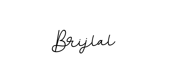 Make a beautiful signature design for name Brijlal. With this signature (BallpointsItalic-DORy9) style, you can create a handwritten signature for free. Brijlal signature style 11 images and pictures png