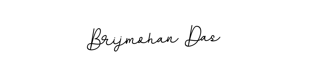 Brijmohan Das stylish signature style. Best Handwritten Sign (BallpointsItalic-DORy9) for my name. Handwritten Signature Collection Ideas for my name Brijmohan Das. Brijmohan Das signature style 11 images and pictures png