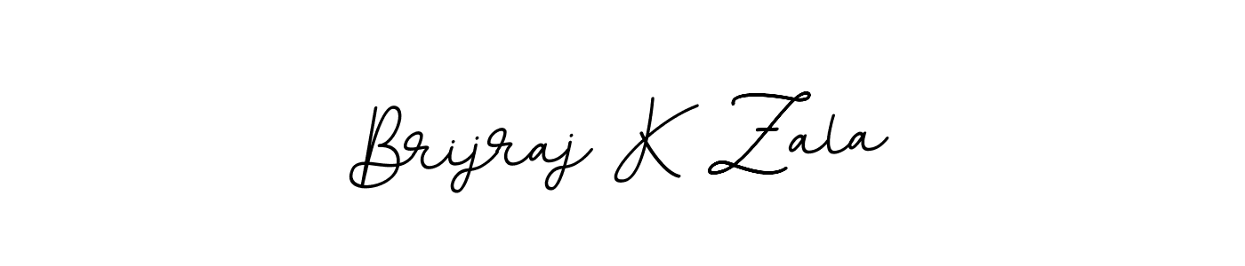 Also we have Brijraj K Zala name is the best signature style. Create professional handwritten signature collection using BallpointsItalic-DORy9 autograph style. Brijraj K Zala signature style 11 images and pictures png