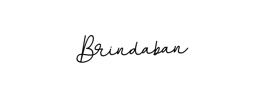 Make a beautiful signature design for name Brindaban. With this signature (BallpointsItalic-DORy9) style, you can create a handwritten signature for free. Brindaban signature style 11 images and pictures png