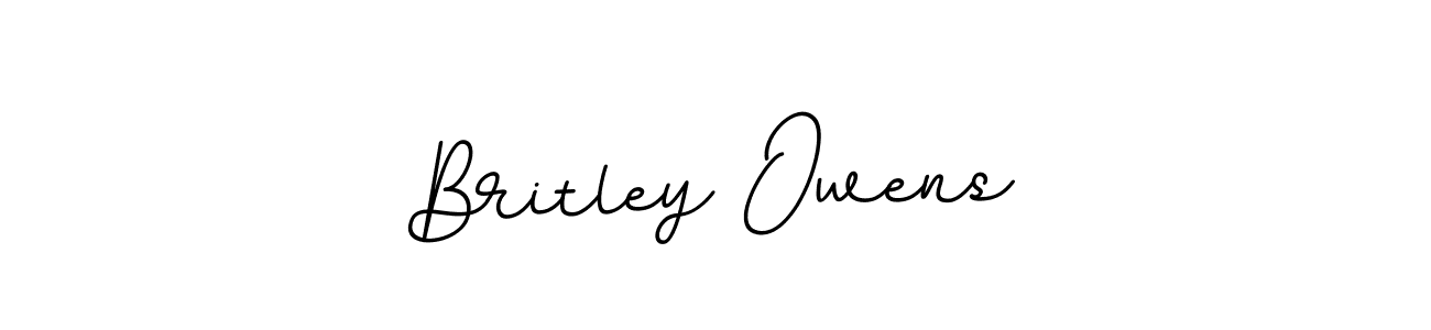 Design your own signature with our free online signature maker. With this signature software, you can create a handwritten (BallpointsItalic-DORy9) signature for name Britley Owens. Britley Owens signature style 11 images and pictures png