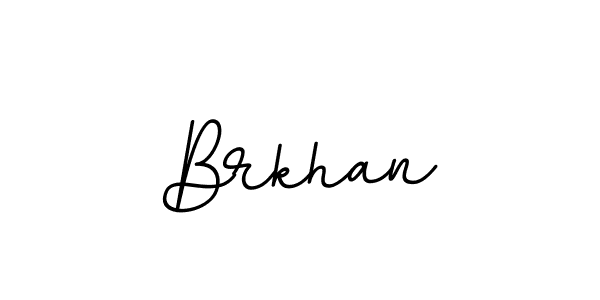 Brkhan stylish signature style. Best Handwritten Sign (BallpointsItalic-DORy9) for my name. Handwritten Signature Collection Ideas for my name Brkhan. Brkhan signature style 11 images and pictures png