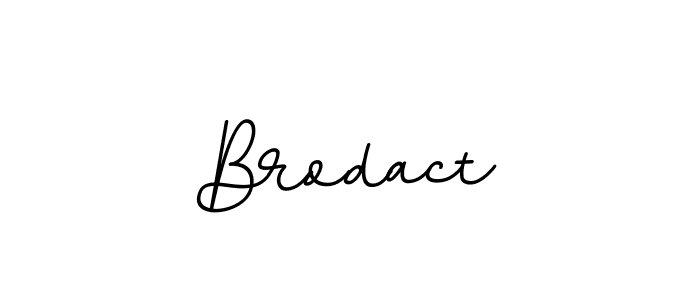 Brodact stylish signature style. Best Handwritten Sign (BallpointsItalic-DORy9) for my name. Handwritten Signature Collection Ideas for my name Brodact. Brodact signature style 11 images and pictures png