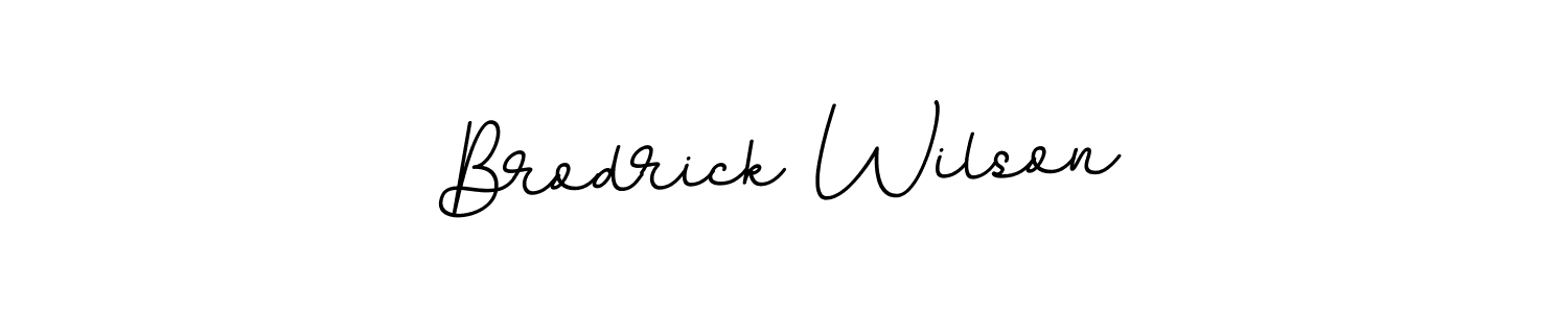 How to make Brodrick Wilson signature? BallpointsItalic-DORy9 is a professional autograph style. Create handwritten signature for Brodrick Wilson name. Brodrick Wilson signature style 11 images and pictures png