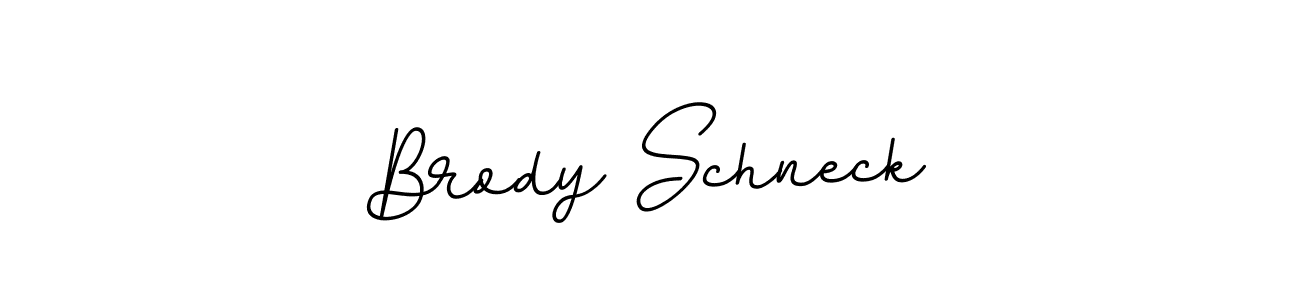 Make a beautiful signature design for name Brody Schneck. With this signature (BallpointsItalic-DORy9) style, you can create a handwritten signature for free. Brody Schneck signature style 11 images and pictures png