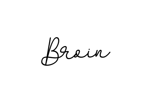 How to Draw Broin signature style? BallpointsItalic-DORy9 is a latest design signature styles for name Broin. Broin signature style 11 images and pictures png