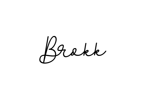 Check out images of Autograph of Brokk name. Actor Brokk Signature Style. BallpointsItalic-DORy9 is a professional sign style online. Brokk signature style 11 images and pictures png