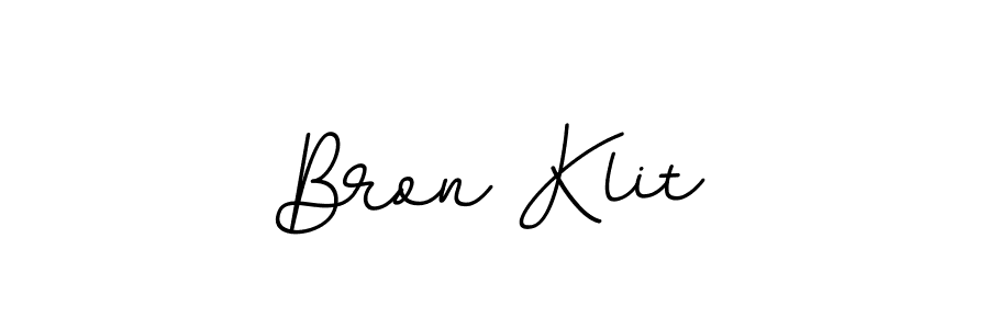 Bron Klit stylish signature style. Best Handwritten Sign (BallpointsItalic-DORy9) for my name. Handwritten Signature Collection Ideas for my name Bron Klit. Bron Klit signature style 11 images and pictures png