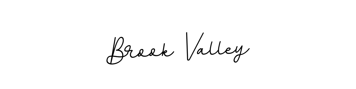 Brook Valley stylish signature style. Best Handwritten Sign (BallpointsItalic-DORy9) for my name. Handwritten Signature Collection Ideas for my name Brook Valley. Brook Valley signature style 11 images and pictures png