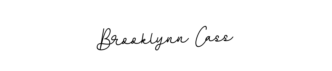 You should practise on your own different ways (BallpointsItalic-DORy9) to write your name (Brooklynn Cass) in signature. don't let someone else do it for you. Brooklynn Cass signature style 11 images and pictures png