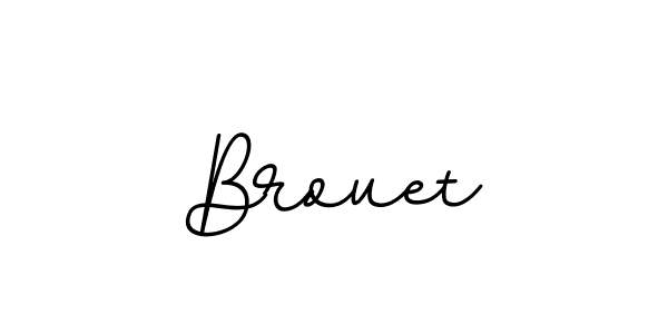 Also we have Brouet name is the best signature style. Create professional handwritten signature collection using BallpointsItalic-DORy9 autograph style. Brouet signature style 11 images and pictures png