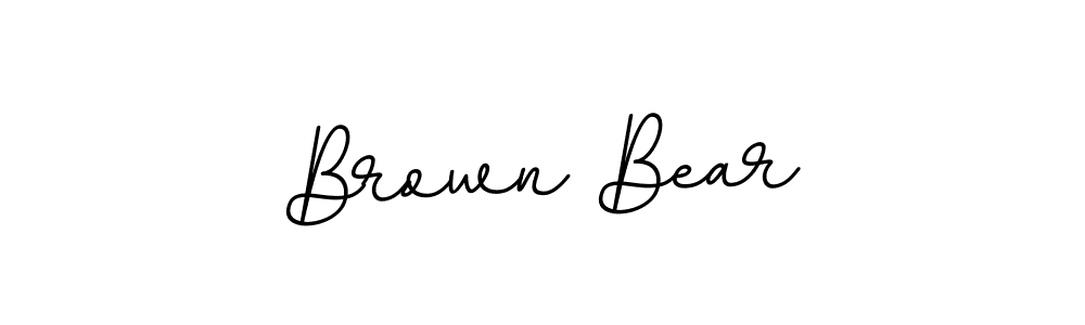 BallpointsItalic-DORy9 is a professional signature style that is perfect for those who want to add a touch of class to their signature. It is also a great choice for those who want to make their signature more unique. Get Brown Bear name to fancy signature for free. Brown Bear signature style 11 images and pictures png
