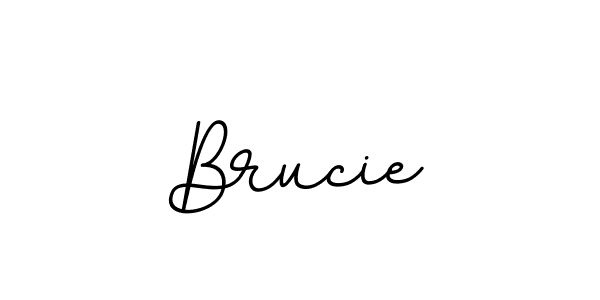 How to Draw Brucie signature style? BallpointsItalic-DORy9 is a latest design signature styles for name Brucie. Brucie signature style 11 images and pictures png