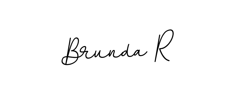 Also we have Brunda R name is the best signature style. Create professional handwritten signature collection using BallpointsItalic-DORy9 autograph style. Brunda R signature style 11 images and pictures png