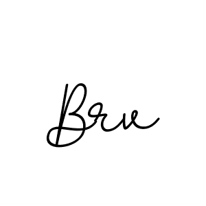Use a signature maker to create a handwritten signature online. With this signature software, you can design (BallpointsItalic-DORy9) your own signature for name Brv. Brv signature style 11 images and pictures png