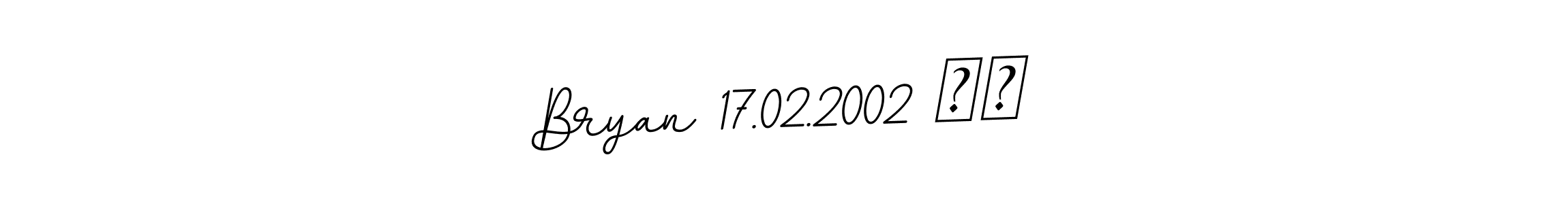 BallpointsItalic-DORy9 is a professional signature style that is perfect for those who want to add a touch of class to their signature. It is also a great choice for those who want to make their signature more unique. Get Bryan 17.02.2002 ❤️ name to fancy signature for free. Bryan 17.02.2002 ❤️ signature style 11 images and pictures png