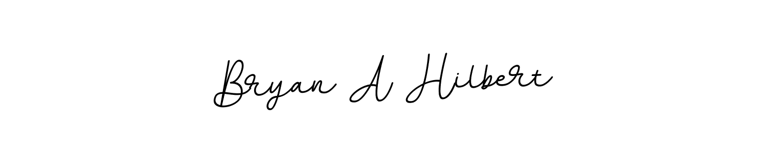 Make a beautiful signature design for name Bryan A Hilbert. Use this online signature maker to create a handwritten signature for free. Bryan A Hilbert signature style 11 images and pictures png