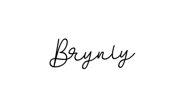 if you are searching for the best signature style for your name Brynly. so please give up your signature search. here we have designed multiple signature styles  using BallpointsItalic-DORy9. Brynly signature style 11 images and pictures png