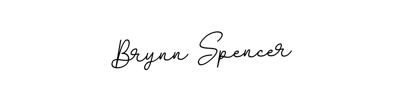 Brynn Spencer stylish signature style. Best Handwritten Sign (BallpointsItalic-DORy9) for my name. Handwritten Signature Collection Ideas for my name Brynn Spencer. Brynn Spencer signature style 11 images and pictures png