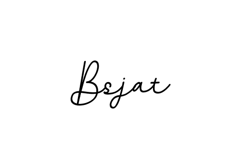 Make a beautiful signature design for name Bsjat. Use this online signature maker to create a handwritten signature for free. Bsjat signature style 11 images and pictures png