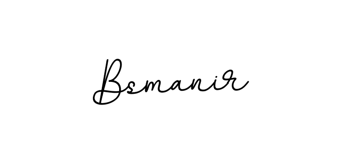 Also we have Bsmanir name is the best signature style. Create professional handwritten signature collection using BallpointsItalic-DORy9 autograph style. Bsmanir signature style 11 images and pictures png