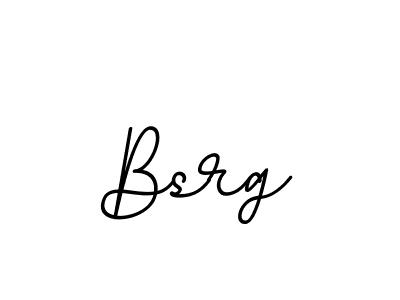 Make a beautiful signature design for name Bsrg. Use this online signature maker to create a handwritten signature for free. Bsrg signature style 11 images and pictures png