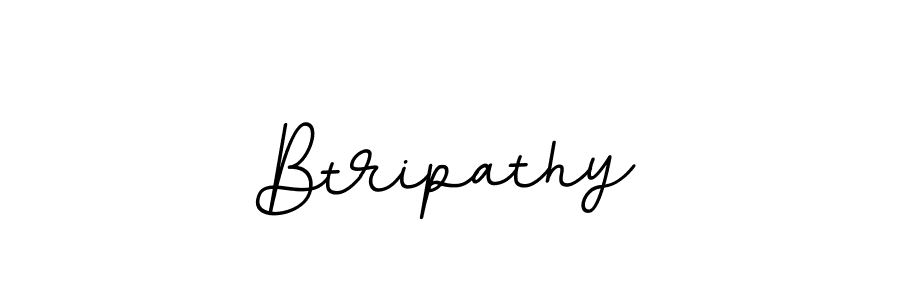 How to Draw Btripathy signature style? BallpointsItalic-DORy9 is a latest design signature styles for name Btripathy. Btripathy signature style 11 images and pictures png