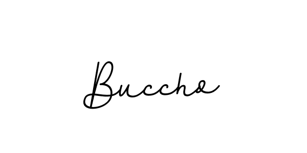 Make a beautiful signature design for name Buccho. Use this online signature maker to create a handwritten signature for free. Buccho signature style 11 images and pictures png