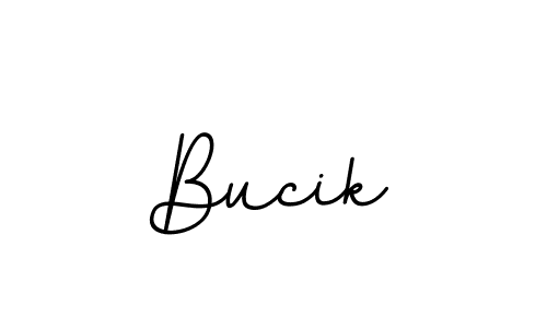 How to make Bucik signature? BallpointsItalic-DORy9 is a professional autograph style. Create handwritten signature for Bucik name. Bucik signature style 11 images and pictures png