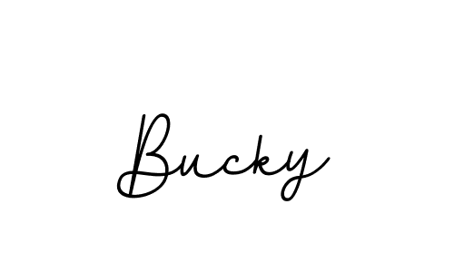 Bucky stylish signature style. Best Handwritten Sign (BallpointsItalic-DORy9) for my name. Handwritten Signature Collection Ideas for my name Bucky. Bucky signature style 11 images and pictures png