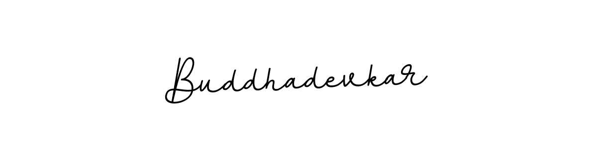 Make a beautiful signature design for name Buddhadevkar. With this signature (BallpointsItalic-DORy9) style, you can create a handwritten signature for free. Buddhadevkar signature style 11 images and pictures png