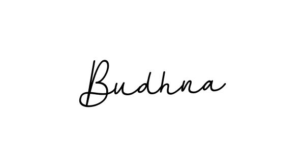 Make a beautiful signature design for name Budhna. With this signature (BallpointsItalic-DORy9) style, you can create a handwritten signature for free. Budhna signature style 11 images and pictures png