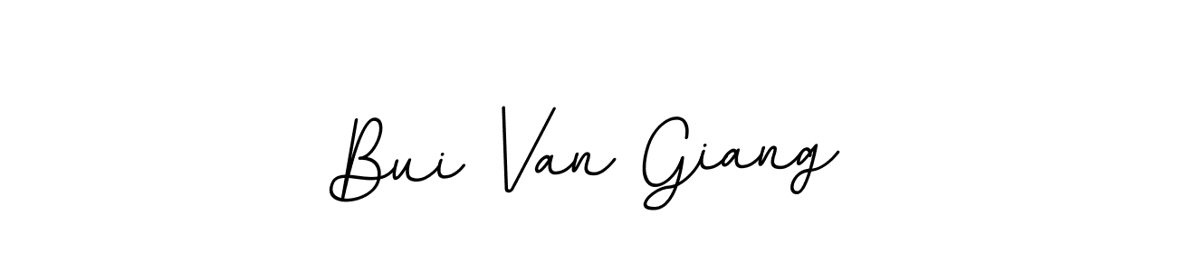 Also we have Bui Van Giang name is the best signature style. Create professional handwritten signature collection using BallpointsItalic-DORy9 autograph style. Bui Van Giang signature style 11 images and pictures png