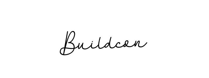 You should practise on your own different ways (BallpointsItalic-DORy9) to write your name (Buildcon) in signature. don't let someone else do it for you. Buildcon signature style 11 images and pictures png