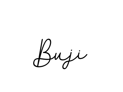 Make a beautiful signature design for name Buji. With this signature (BallpointsItalic-DORy9) style, you can create a handwritten signature for free. Buji signature style 11 images and pictures png