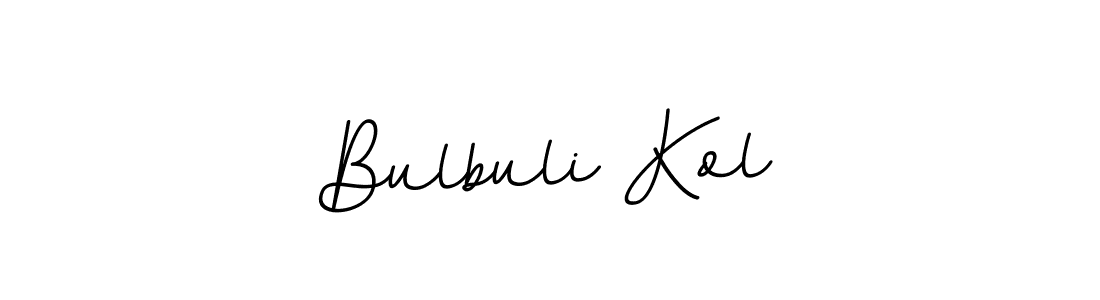 How to Draw Bulbuli Kol signature style? BallpointsItalic-DORy9 is a latest design signature styles for name Bulbuli Kol. Bulbuli Kol signature style 11 images and pictures png