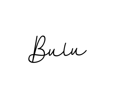 Make a beautiful signature design for name Bulu. With this signature (BallpointsItalic-DORy9) style, you can create a handwritten signature for free. Bulu signature style 11 images and pictures png