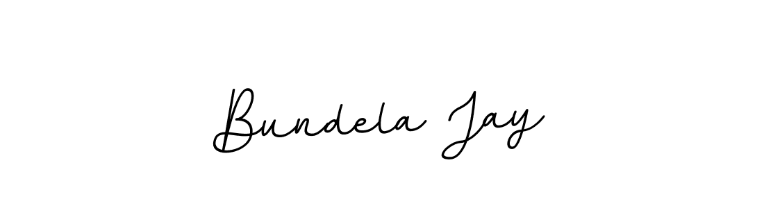 Make a beautiful signature design for name Bundela Jay. Use this online signature maker to create a handwritten signature for free. Bundela Jay signature style 11 images and pictures png