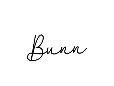 You should practise on your own different ways (BallpointsItalic-DORy9) to write your name (Bunn) in signature. don't let someone else do it for you. Bunn signature style 11 images and pictures png