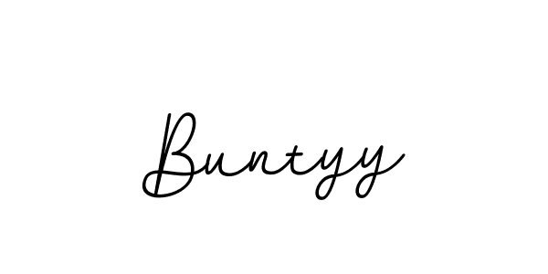 Create a beautiful signature design for name Buntyy. With this signature (BallpointsItalic-DORy9) fonts, you can make a handwritten signature for free. Buntyy signature style 11 images and pictures png