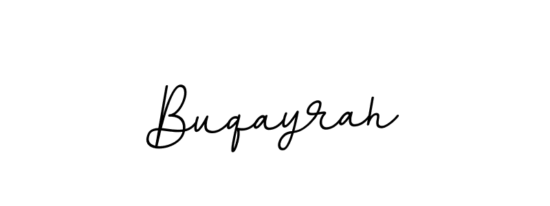 Create a beautiful signature design for name Buqayrah. With this signature (BallpointsItalic-DORy9) fonts, you can make a handwritten signature for free. Buqayrah signature style 11 images and pictures png