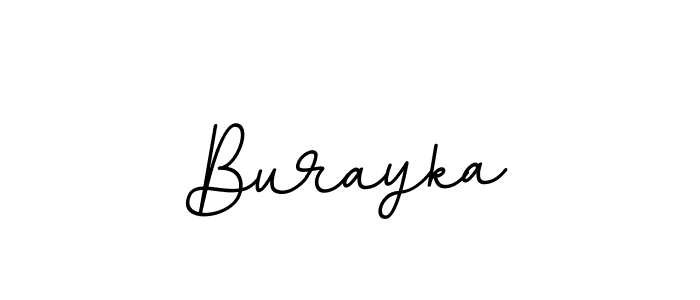 Design your own signature with our free online signature maker. With this signature software, you can create a handwritten (BallpointsItalic-DORy9) signature for name Burayka. Burayka signature style 11 images and pictures png