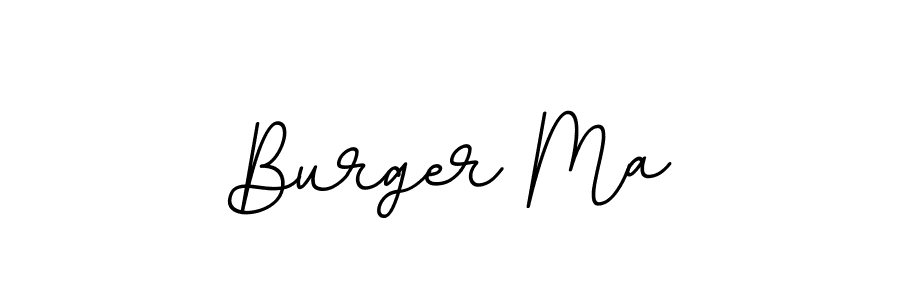 Design your own signature with our free online signature maker. With this signature software, you can create a handwritten (BallpointsItalic-DORy9) signature for name Burger Ma. Burger Ma signature style 11 images and pictures png