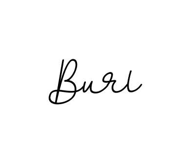 How to make Burl name signature. Use BallpointsItalic-DORy9 style for creating short signs online. This is the latest handwritten sign. Burl signature style 11 images and pictures png