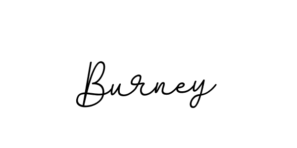 Create a beautiful signature design for name Burney. With this signature (BallpointsItalic-DORy9) fonts, you can make a handwritten signature for free. Burney signature style 11 images and pictures png