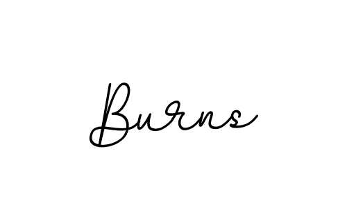 Burns stylish signature style. Best Handwritten Sign (BallpointsItalic-DORy9) for my name. Handwritten Signature Collection Ideas for my name Burns. Burns signature style 11 images and pictures png