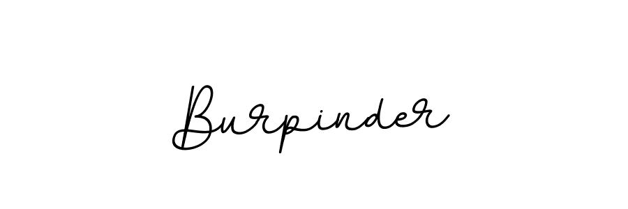 You should practise on your own different ways (BallpointsItalic-DORy9) to write your name (Burpinder) in signature. don't let someone else do it for you. Burpinder signature style 11 images and pictures png